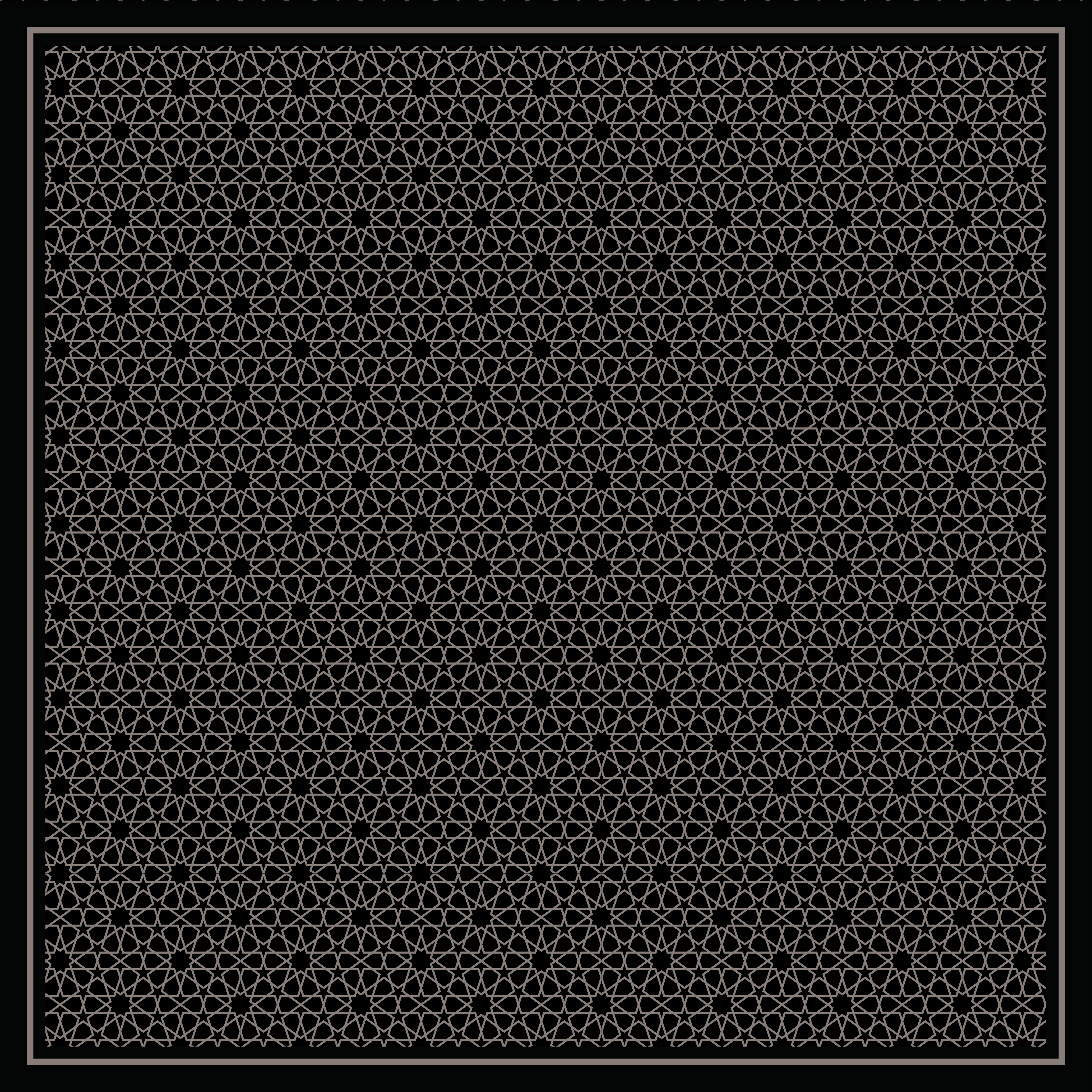 CARRE SATIN IMPRIME MAGHREB