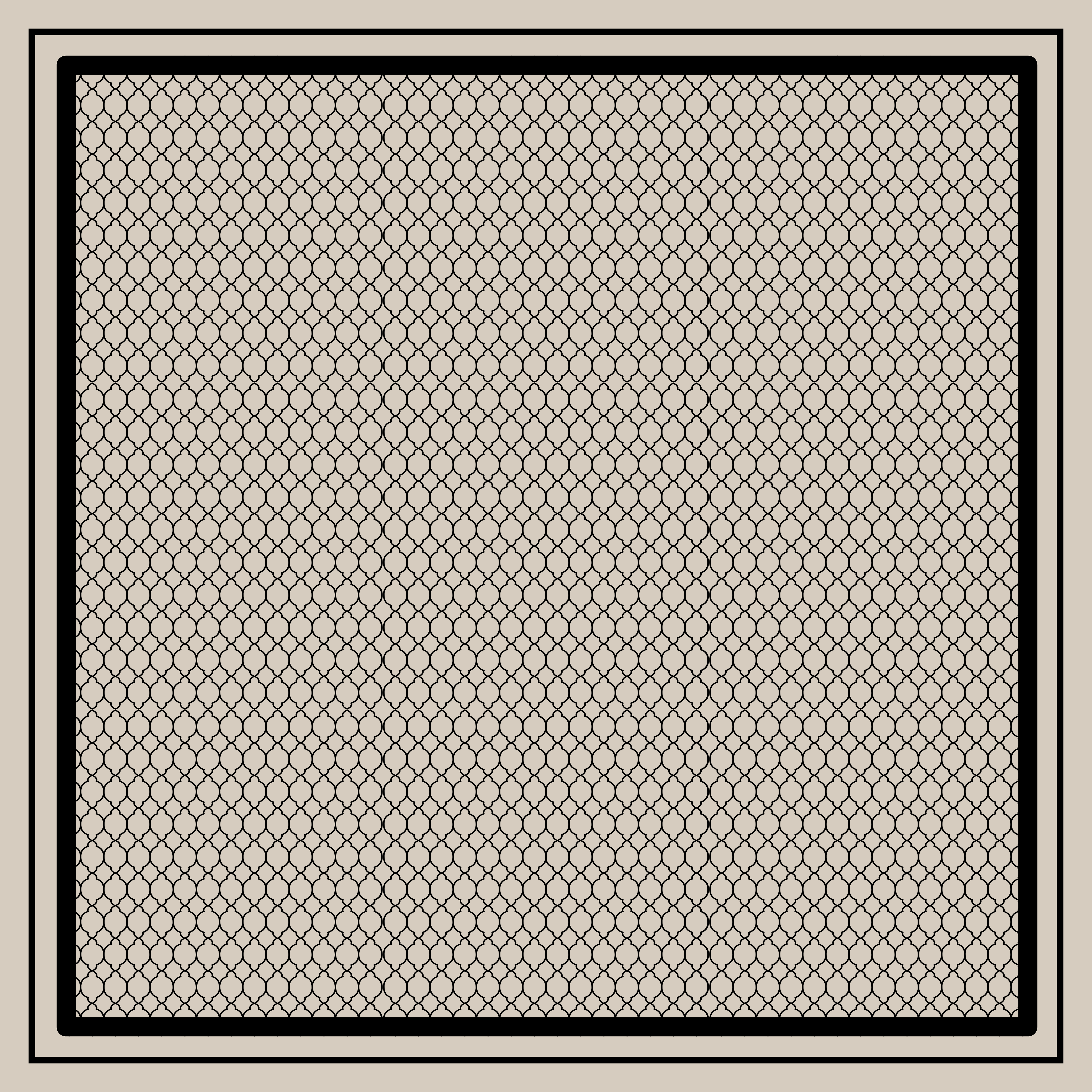 CARRE SATIN IMPRIME MAGHREB