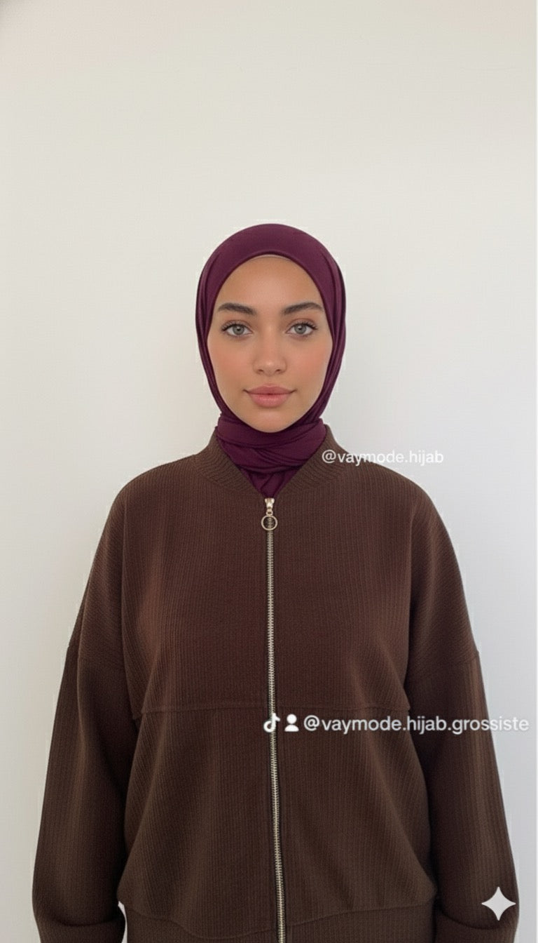 HIJAB CAGOULE REGLABLE